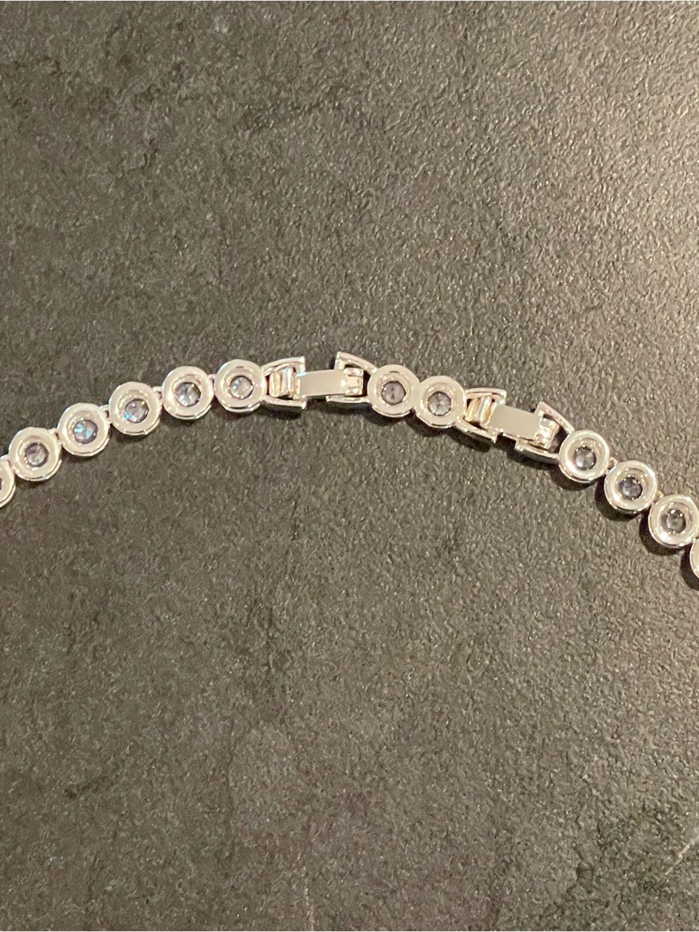 Kendra Scott Silver Tennis Necklace - Picture 5 of 5